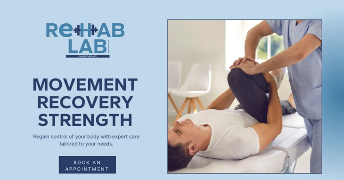 Rehab Lab Physiotherapy Website